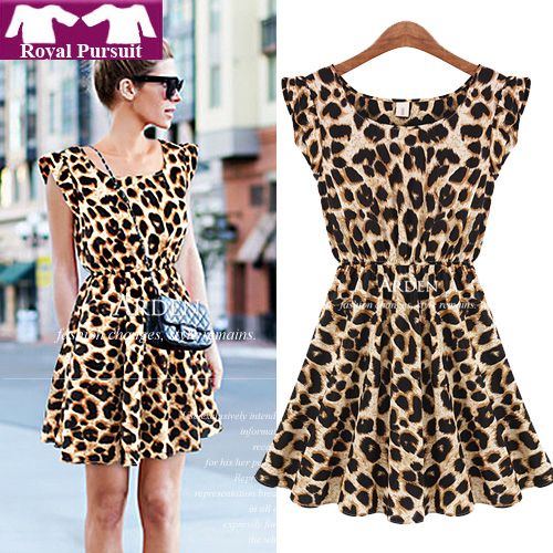 Vestido Animal Print